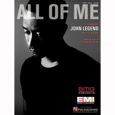 Hal Leonard John Legend All Of Me PVG