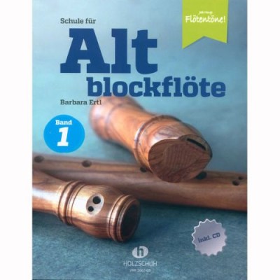 Holzschuh Verlag Schule für Altblockflöte 1 +CD