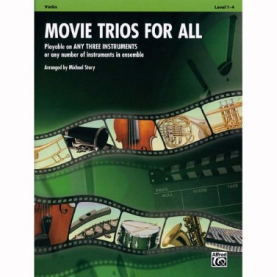 Alfred Music Publishing Movie Trios For All Violin