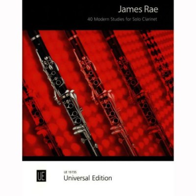 Universal Edition 40 Modern Studies Clarinet