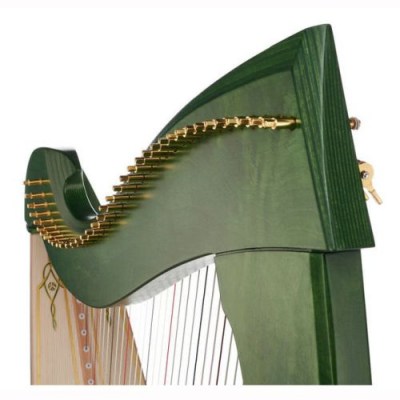 Salvi Una Deluxe Lever Harp Green