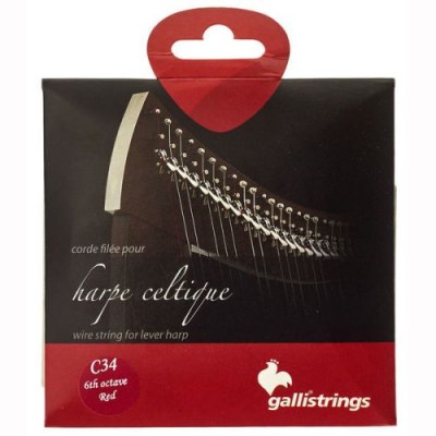 Galli Strings Lever Harp Bass Wire C34