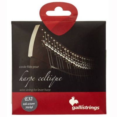 Galli Strings Lever Harp Bass Wire E32