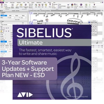 Avid Sibelius Ultimate 3Y Plan New