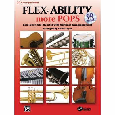 Alfred Music Publishing Flex-Ability More Pops CD