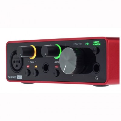 Внешняя звуковая карта focusrite scarlett solo 3rd