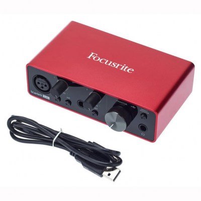 Внешняя звуковая карта focusrite scarlett solo 3rd gen