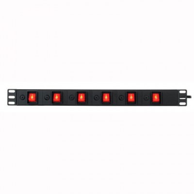 Showtec Socketstrip 19" 1U