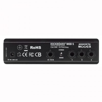 Rockboard MOD 5 - Cab SIM + DI Patchbay