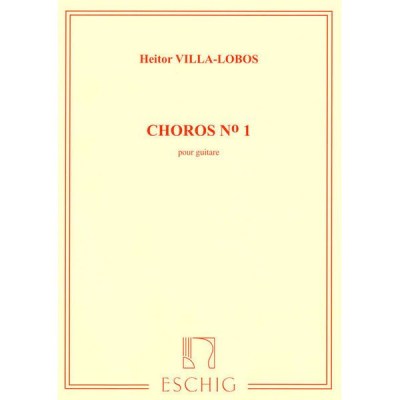 Editions Max Eschig Villa-Lobos Choros No.1