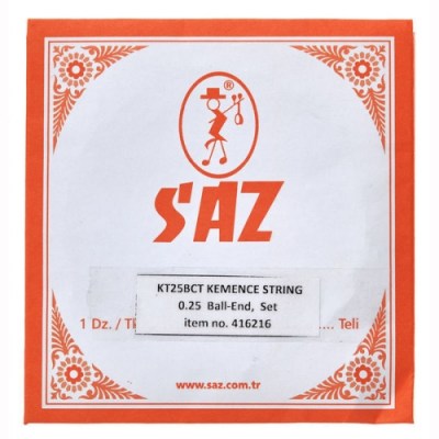 Saz KT25BCT Kemence Strings Ball
