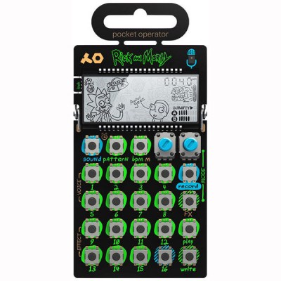 Teenage Engineering PO-137 rick & morty