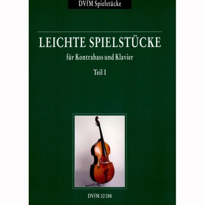 Deutscher Verlag für Musik Leichte Spielstücke 1 Kontrab.