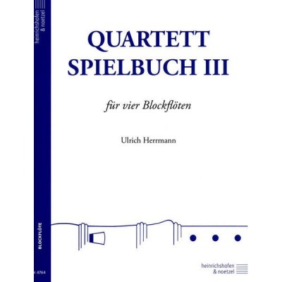 Heinrichshofen's Verlag Quartett-Spielbuch Blockflöte3