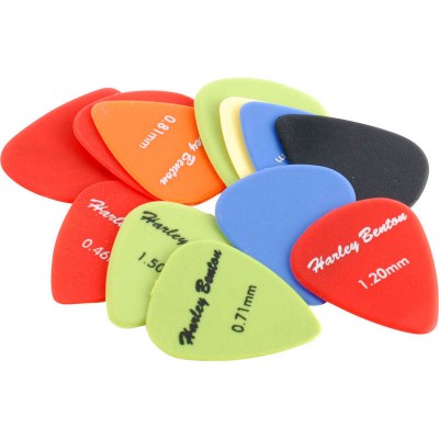 Harley Benton Nylon Player Pick Set Mixed