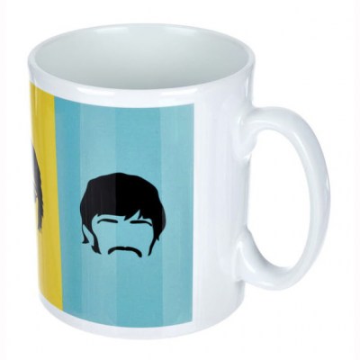 My World Beatles Blue And Yellow Mug
