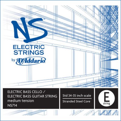 Daddario NS714 Electric Bass/Cello E