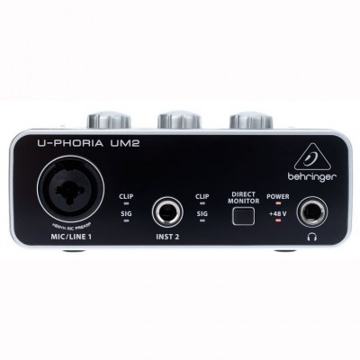 Карта behringer u phoria um2