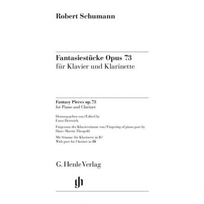 Henle Verlag Schumann Fantasiestücke CL