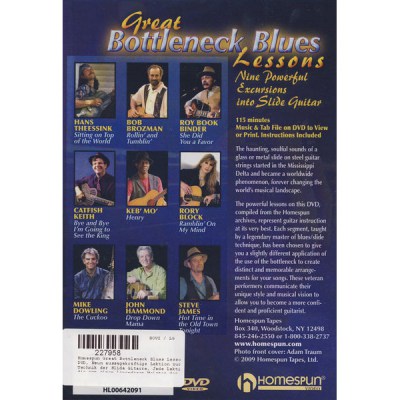 Homespun Great Bottleneck Blues DVD