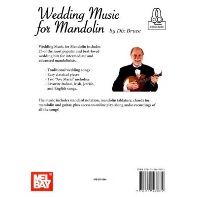 Mel Bay Wedding Music For Mandolin