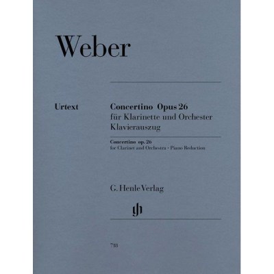 Henle Verlag Weber Concertino op.26