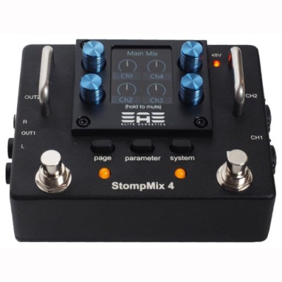 Elite Acoustics Stompmix X4 Pedal Mixer