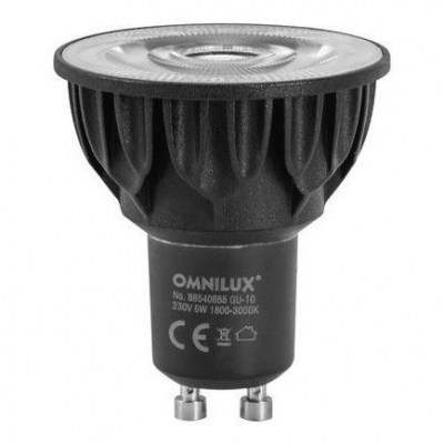 Omnilux GU-10 COB 5W LED dim2warm