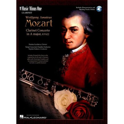 Music Minus One Mozart Clarinet Concerto KV622