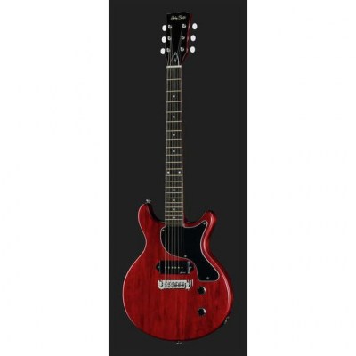 Harley Benton DC-Junior Faded Cherry