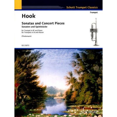 Schott Hook Sonatas And Concert Piece