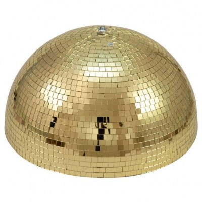 Eurolite Half Mirror Ball 50cm gold