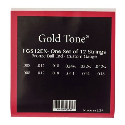 Gold Tone FGS12EX Strings