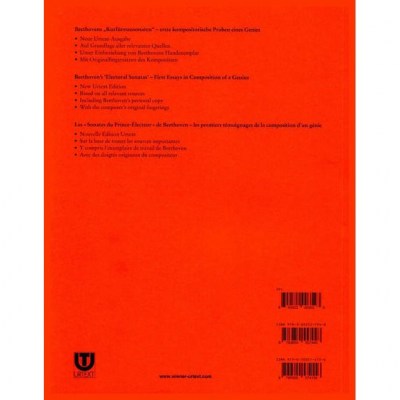 Wiener Urtext Edition Beethoven Drei Klaviersonaten