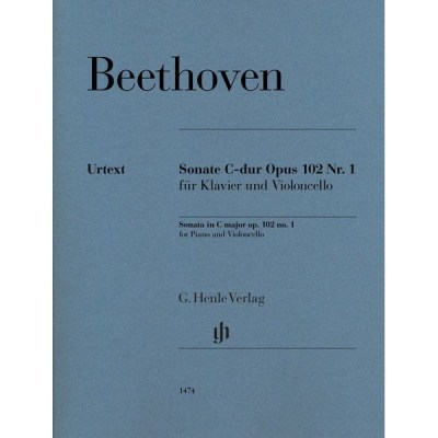 Henle Verlag Beethoven Sonate C-Dur Cello