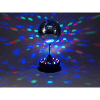 Eurolite LED Mirror Ball 13cm with Base