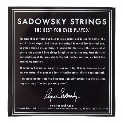 Sadowsky Black Label SBN 40-125
