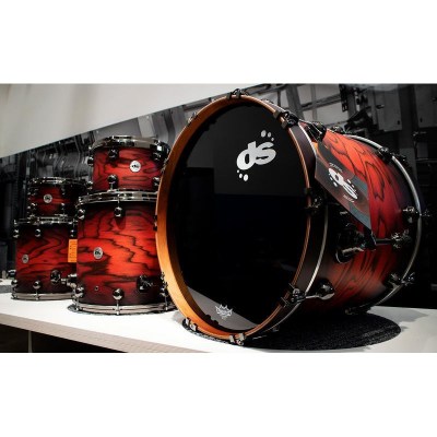DS Drums Rebel All Maple Red Pine Burst