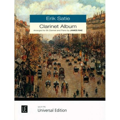 Universal Edition Satie Clarinet Album