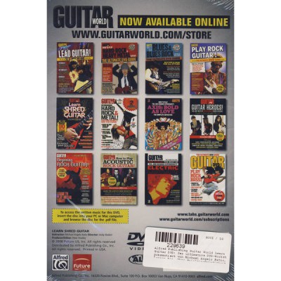 Guitar World Learn Shred Guitar DVD