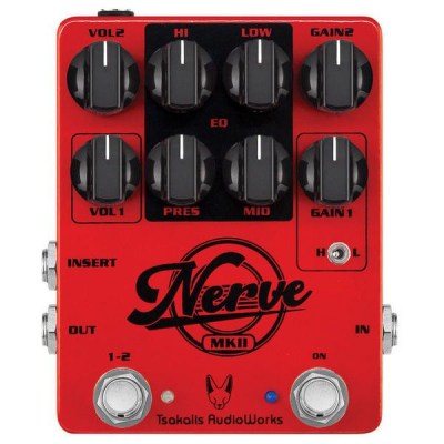 Tsakalis AudioWorks Nerve MKII Dual Distortion