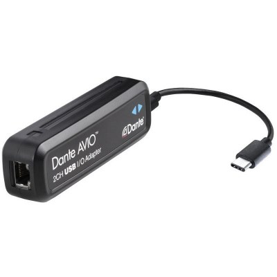 Dante AVIO USB-C IO Adapter 2x2