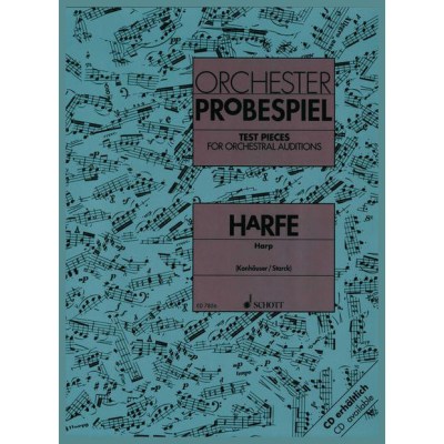 Edition Peters Orchester Probespiel Harfe