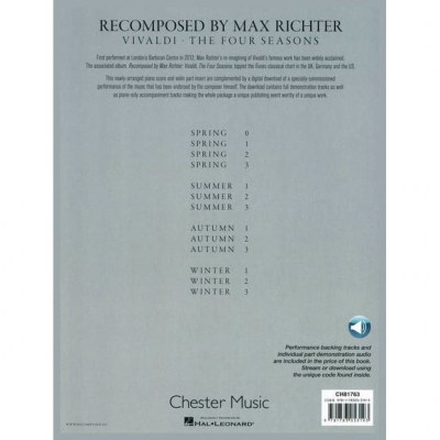 Chester Music Vivaldi Four Seasons M.Richter