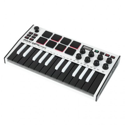 AKAI Professional MPK Mini MK3 White - AIEP3 Bdl