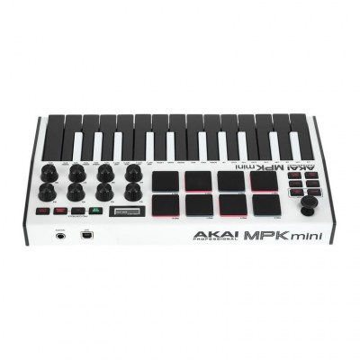 AKAI Professional MPK Mini MK3 White - AIEP3 Bdl