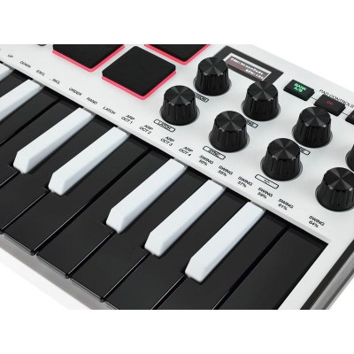 AKAI Professional MPK Mini MK3 White - AIEP3 Bdl