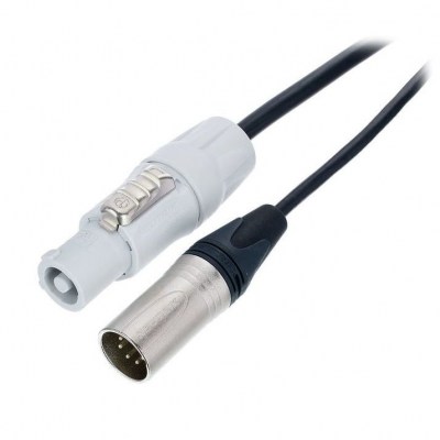 Stairville PWR-DMX5P Hybrid-Cable 10,0m