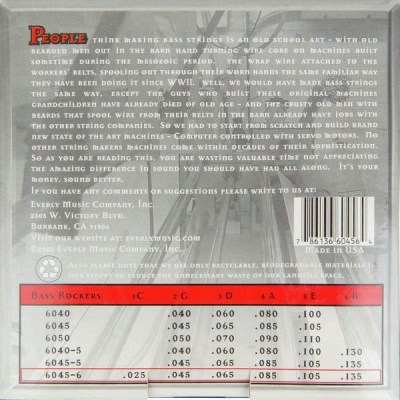 Everly Strings Bass Rockers 6045-6