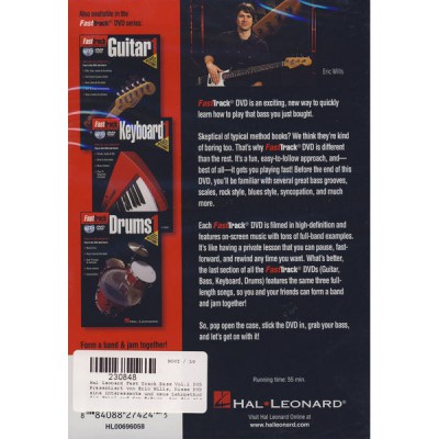 Hal Leonard Fast Track Bass Vol.1 DVD